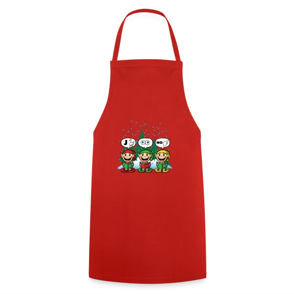 Esprit de Noël sur Tablier de cuisine