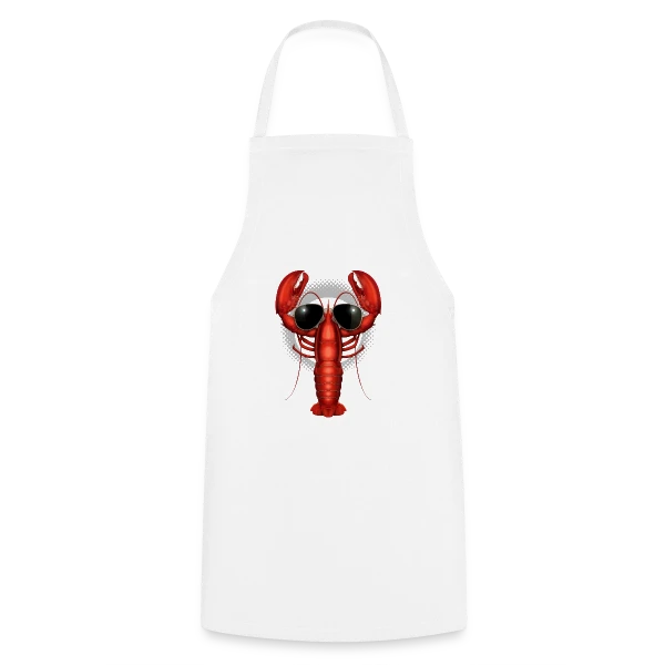 Homard Stylé sur Tablier de cuisine