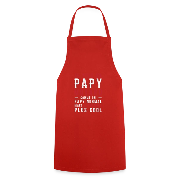 Papy Motard : Carrément Plus Cool ! sur Tablier de cuisine