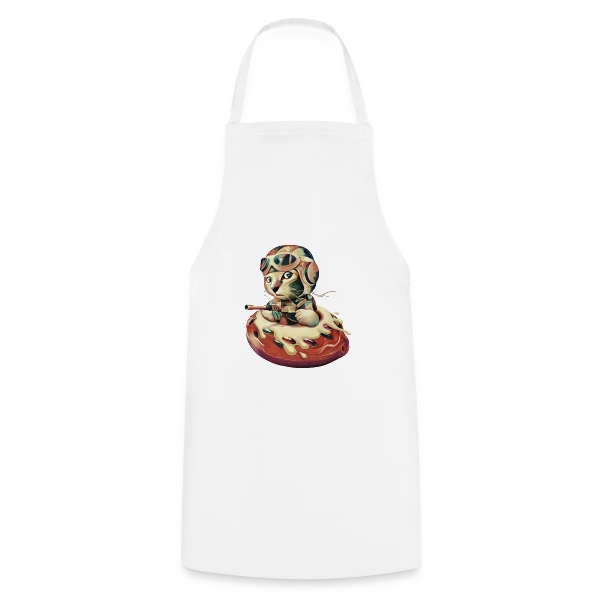 Donut Fighter sur Tablier de cuisine