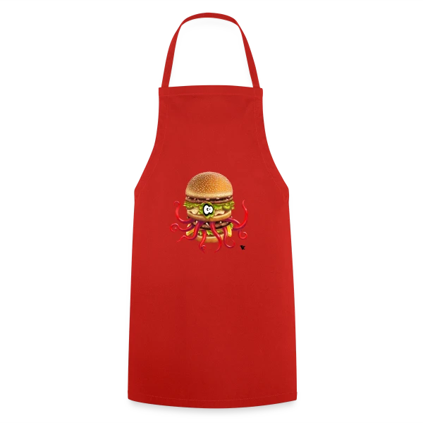 Big McPoulpe sur Tablier de cuisine