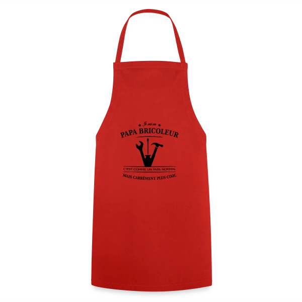 Papa Bricoleur: Le Roi du Bricolage sur Tablier de cuisine