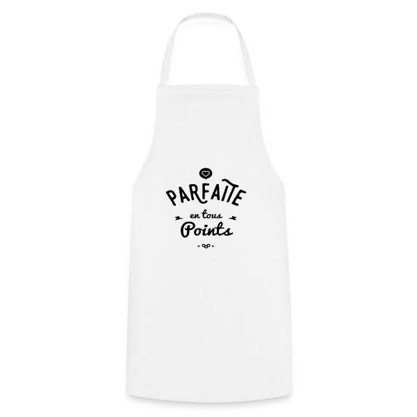 PARFAITE EN TOUS POINTS sur Tablier de cuisine