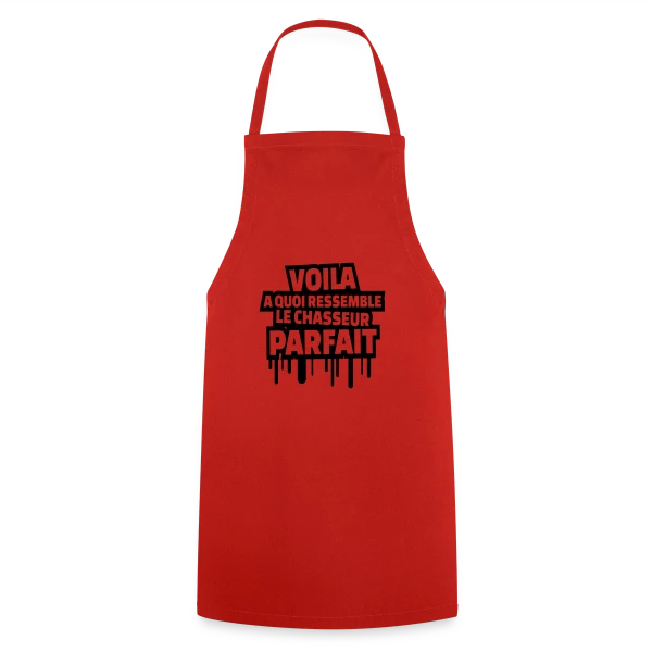 Le Chasseur Parfait : Humour Nature sur Tablier de cuisine