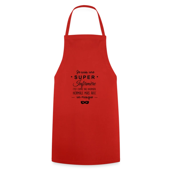 Super Infirmière : Ma Vocation, Ma Fierté sur Tablier de cuisine