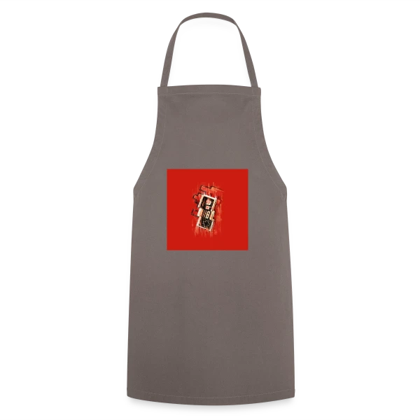 Vibration NES Rouge Rétro sur Tablier de cuisine