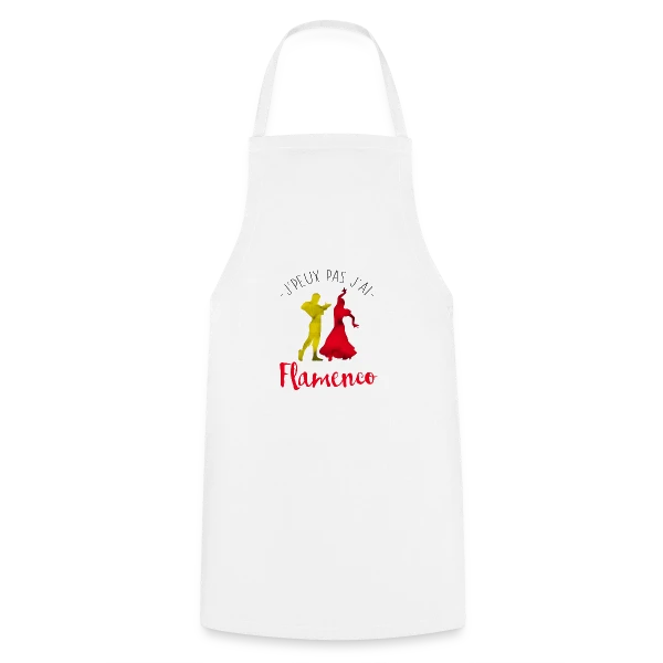 J'peux pas j'ai Flamenco sur Tablier de cuisine