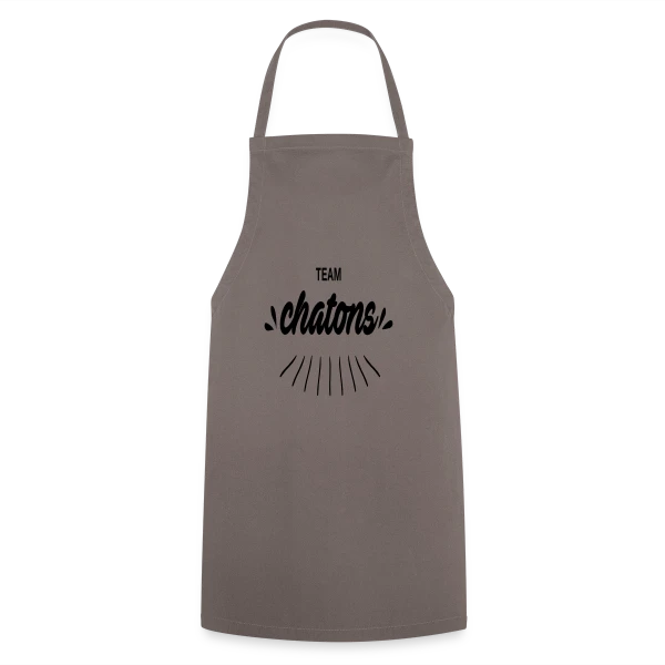 Team Chatons Stylé sur Tablier de cuisine