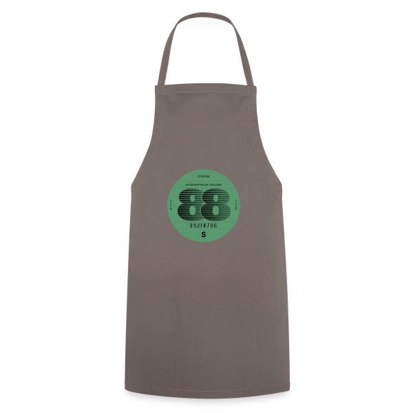 "France 1988" | Automobile Rétro Vintage sur Tablier de cuisine