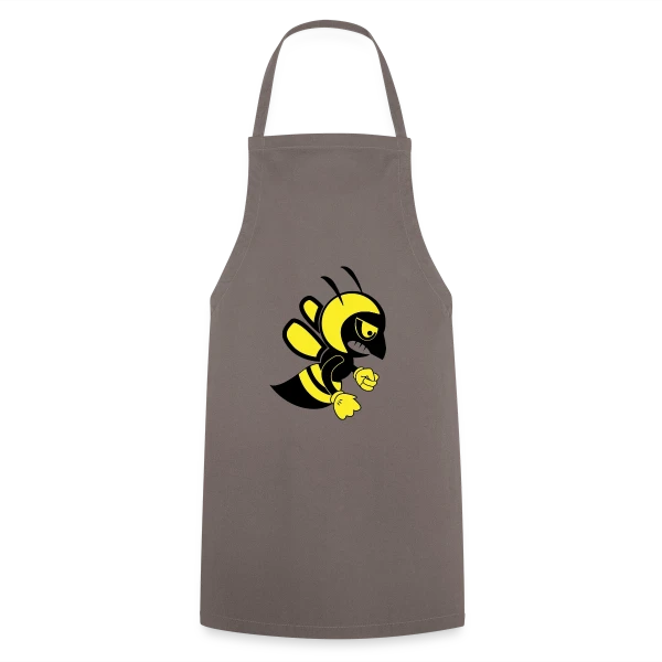 Abeille Furieuse Cartoon sur Tablier de cuisine