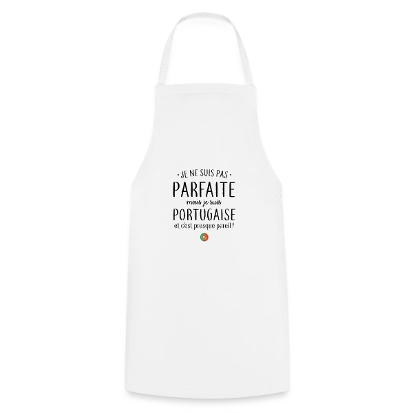 Pas Parfaite, Juste Italienne ! sur Tablier de cuisine