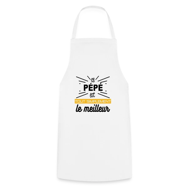 Pépé : Simplement le Meilleur sur Tablier de cuisine