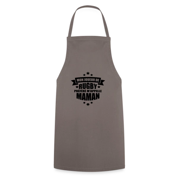 Mon Joueur de Rugby Préféré M'appelle Maman sur Tablier de cuisine