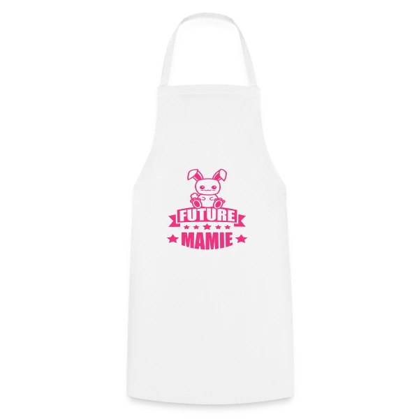 Future Mamie : Annonce de Bonheur Imminent sur Tablier de cuisine