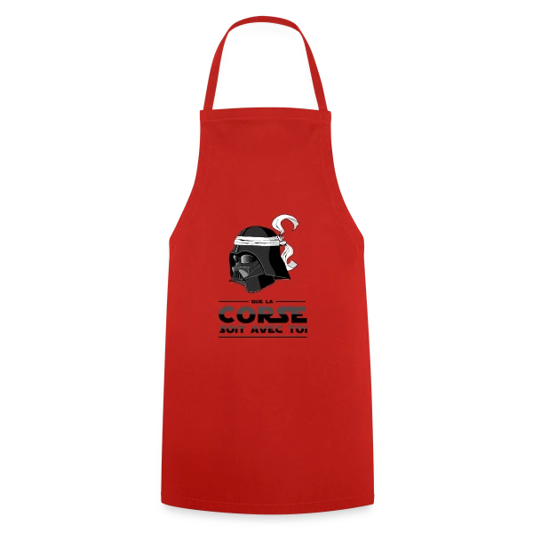 Dark Vador Corse Humour sur Tablier de cuisine