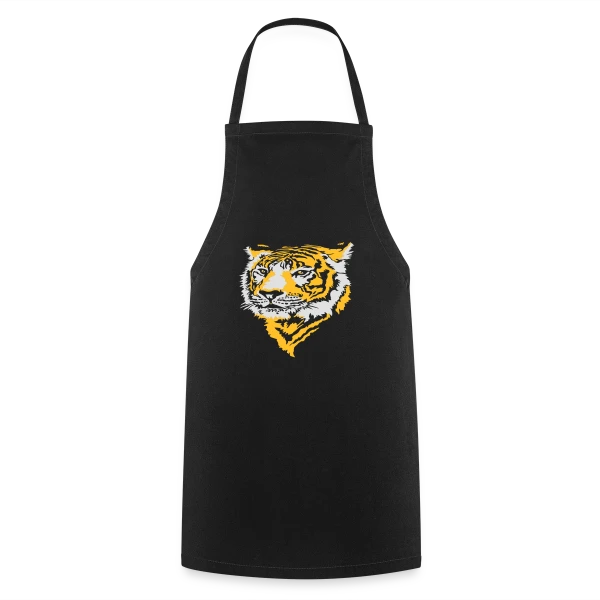 Tigre Majestueux : La Force de la Jungle sur Tablier de cuisine