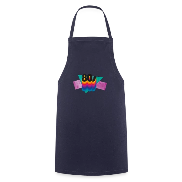 Esprit Années 80 Rétro sur Tablier de cuisine
