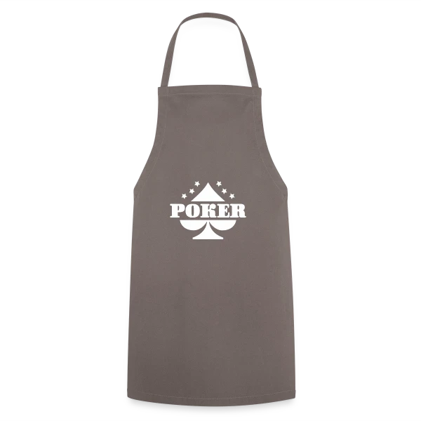 Poker, J'adore ! sur Tablier de cuisine