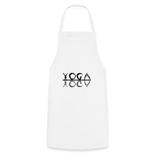 Yoga: L'Essence du Bien-être sur Tablier de cuisine