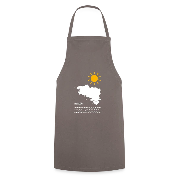 Breizh Soleil Mer sur Tablier de cuisine