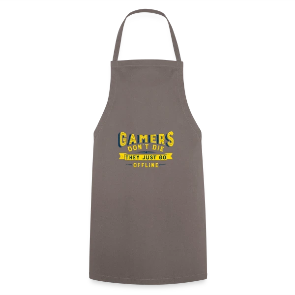 Humour Gamer Offline sur Tablier de cuisine