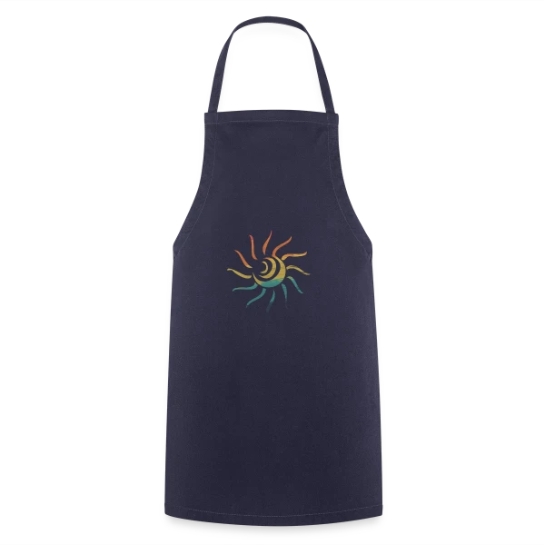 Soleil d'Été Tropical sur Tablier de cuisine