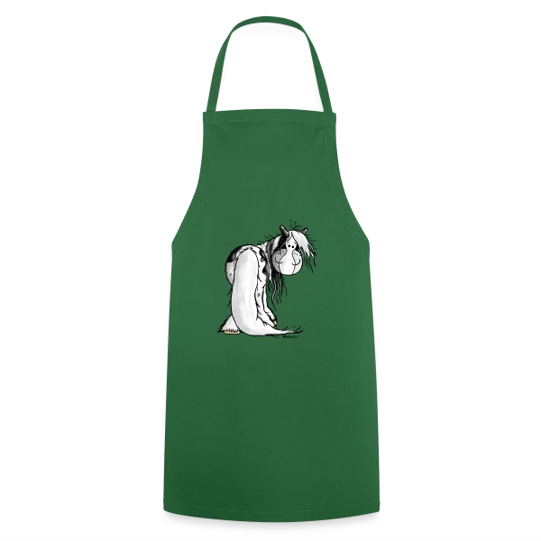 Cheval Irish Tinker - Galop Joyeux Cartoon sur Tablier de cuisine