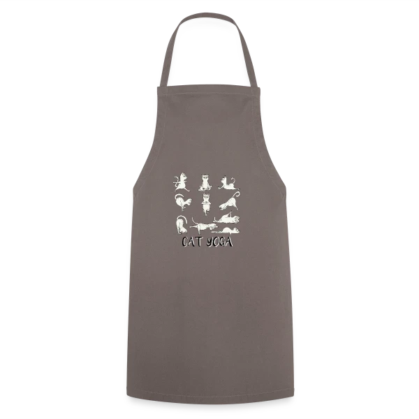 Chats Yoga Drôles sur Tablier de cuisine