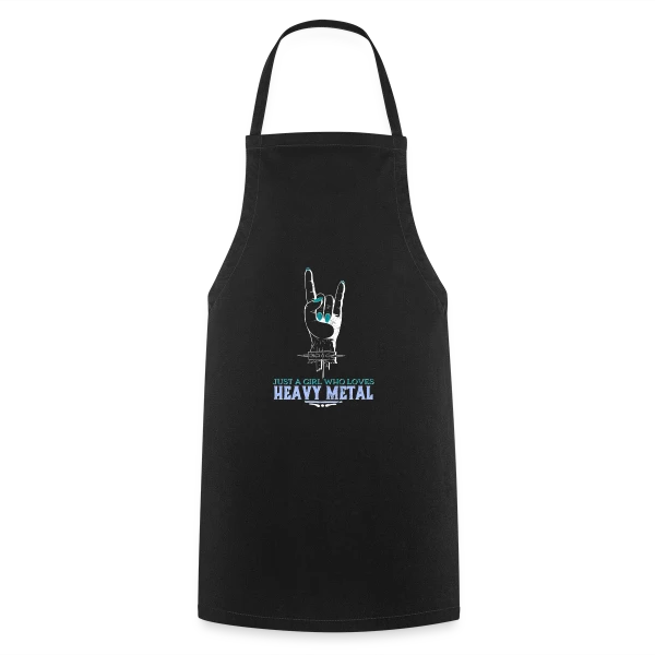 Passion Heavy Metal sur Tablier de cuisine