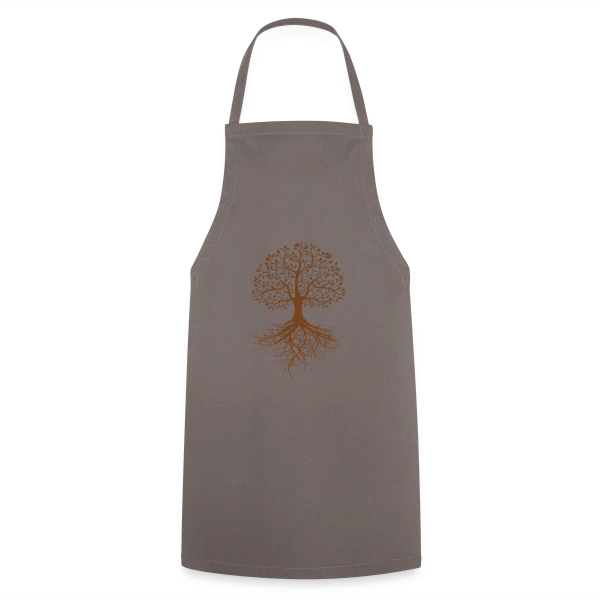 Arbre de Vie Racines Profondes sur Tablier de cuisine