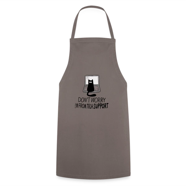 Chat de Support Technique sur Tablier de cuisine