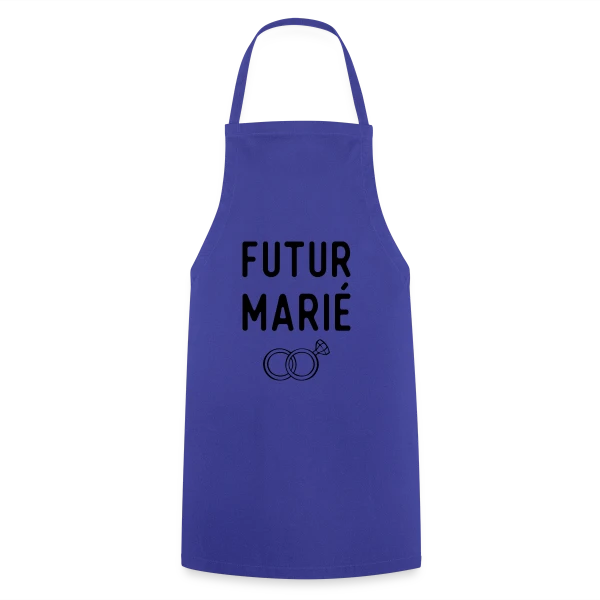 Futur Marié EVG : L'Avant-Mariage Festif ! sur Tablier de cuisine