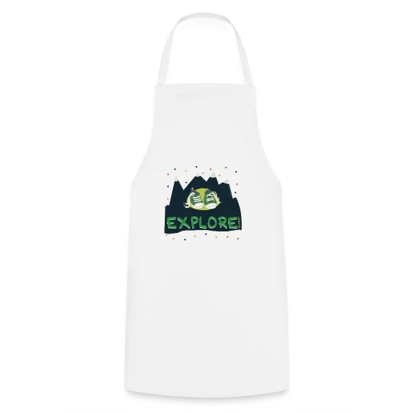 Randonnée Montagne Baskets sur Tablier de cuisine