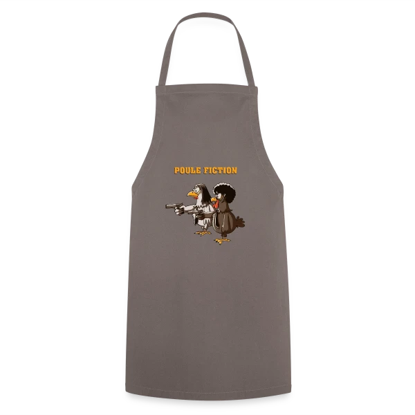Poule Fiction sur Tablier de cuisine