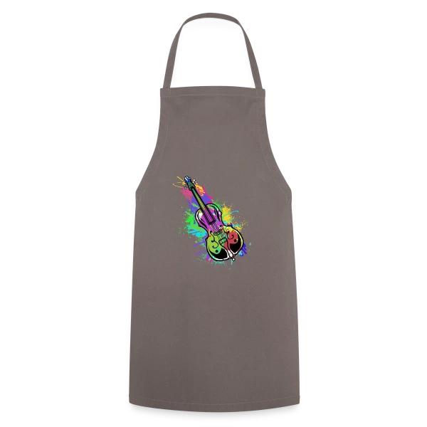 Violoncelle Symphonie Colorée sur Tablier de cuisine