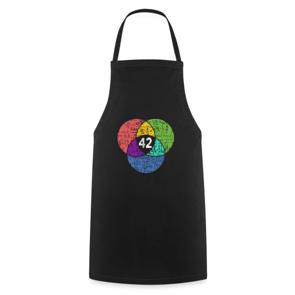 42 - La Réponse Ultime Nerd & Science-Fiction sur Tablier de cuisine