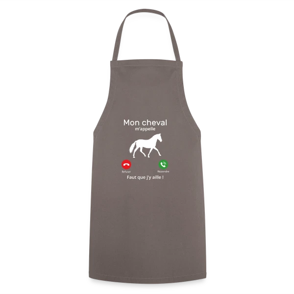 Mon Cheval M'appelle sur Tablier de cuisine