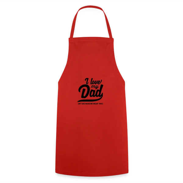 Fête des Pères Originale - Amour pour l'Homme de votre Vie sur Tablier de cuisine