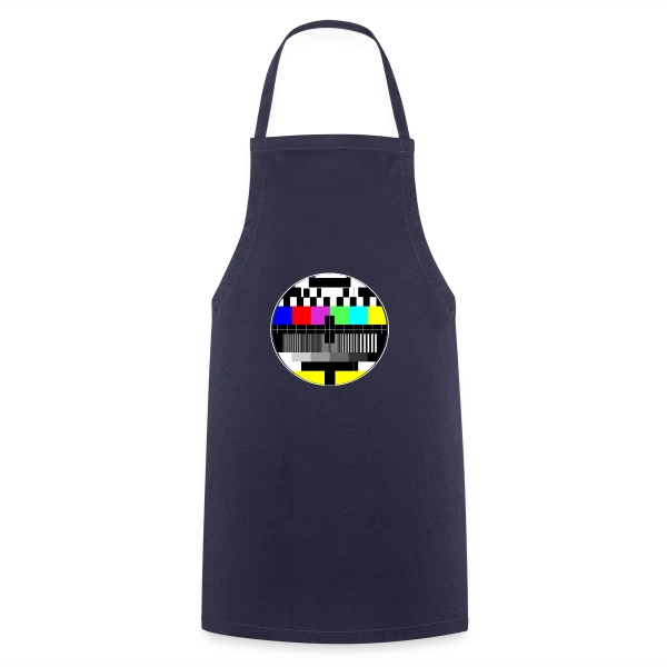 Mire TV Rétro Humour sur Tablier de cuisine