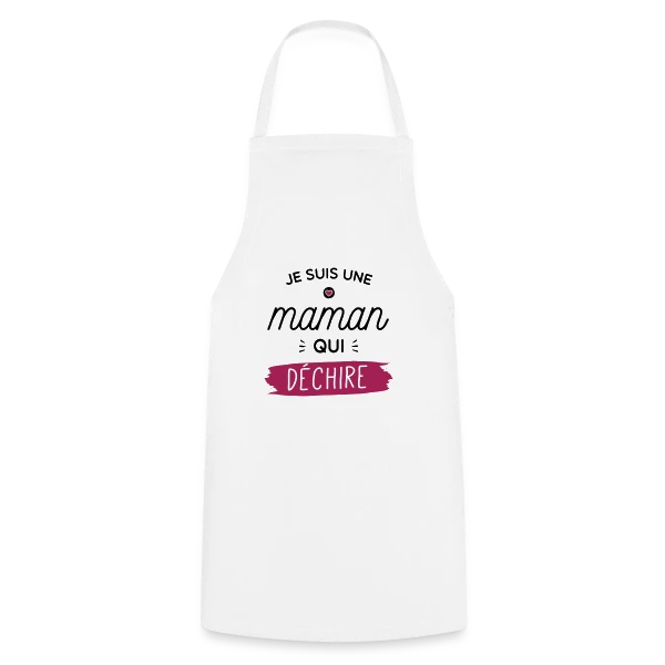 Maman au Top qui Déchire ! sur Tablier de cuisine