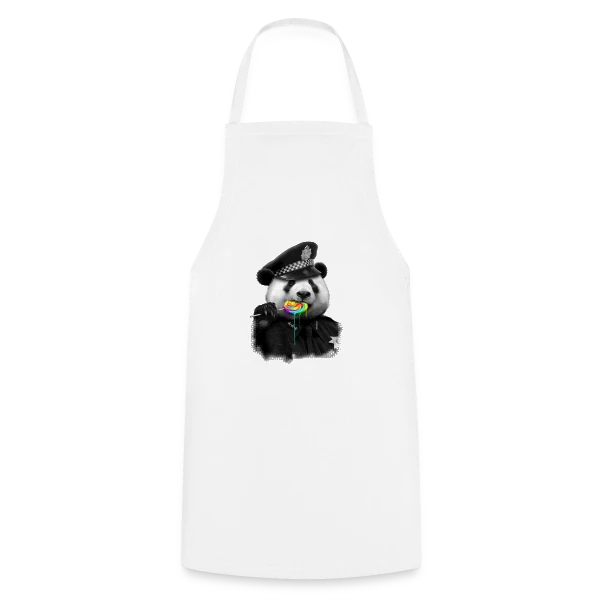 Panda Gourmand : Sucette Addict sur Tablier de cuisine