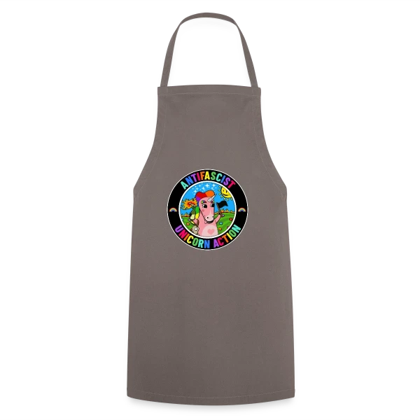 Licorne Antifasciste Rebelle sur Tablier de cuisine