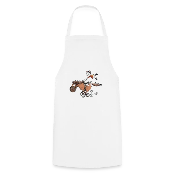 Galop Sauvage sur Tablier de cuisine