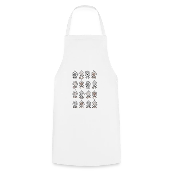 Le Loup dans la Bergerie sur Tablier de cuisine