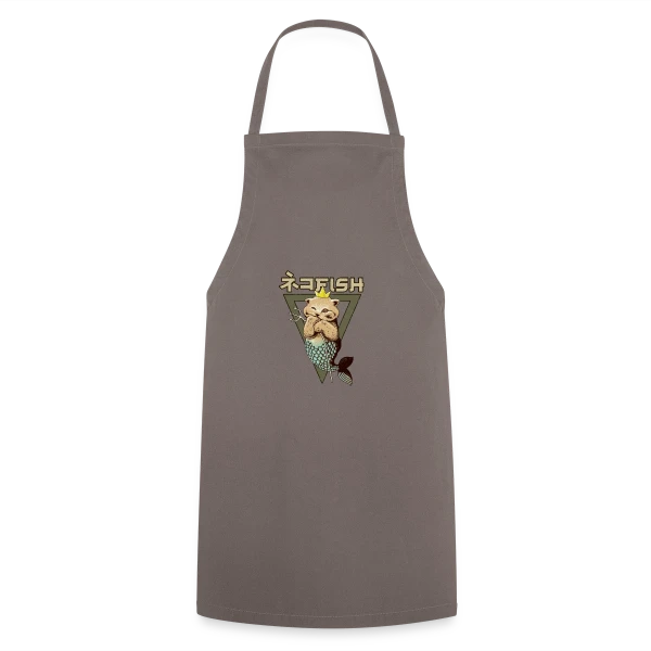 Le Roi Poisson-Chat sur Tablier de cuisine
