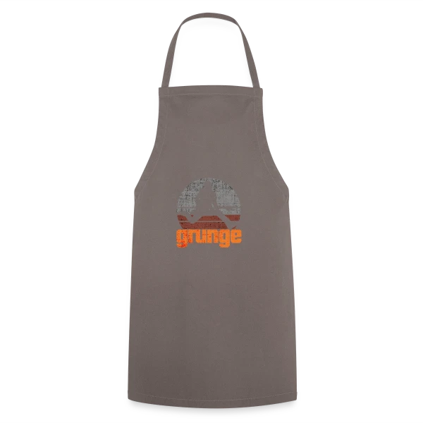 Guitariste Grunge Rétro sur Tablier de cuisine
