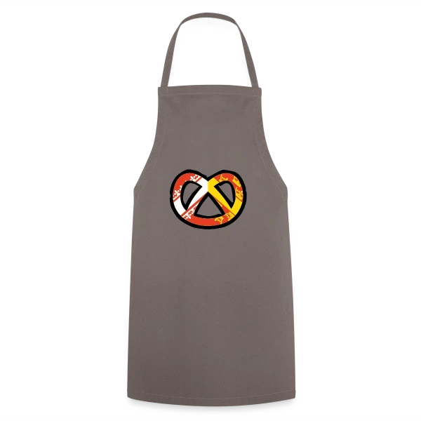 Humour Logo Bretzel Alsace sur Tablier de cuisine