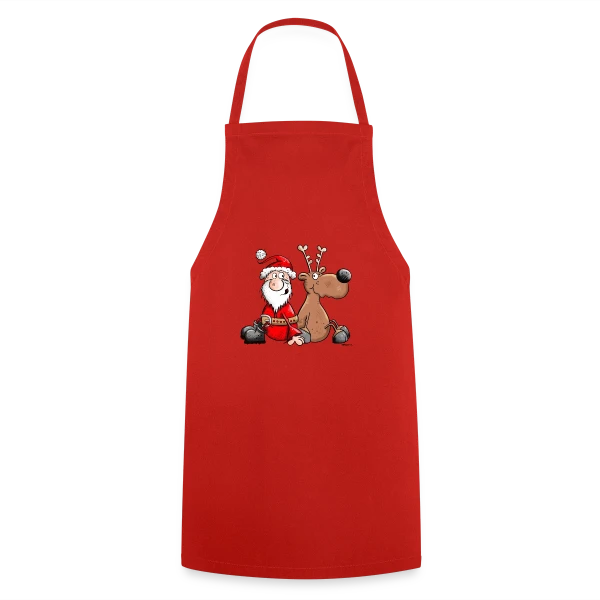 Le Dream Team de Noël - Esprit Festif sur Tablier de cuisine