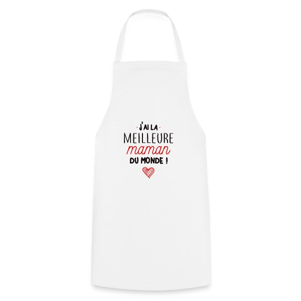La Meilleure Maman du Monde sur Tablier de cuisine