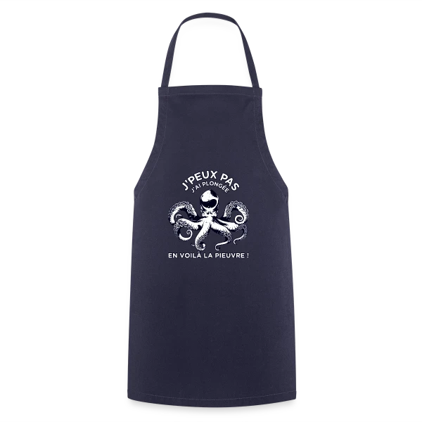 J'peux pas J'ai Plongée ! | T-Shirt Passion Sous-Marine sur Tablier de cuisine